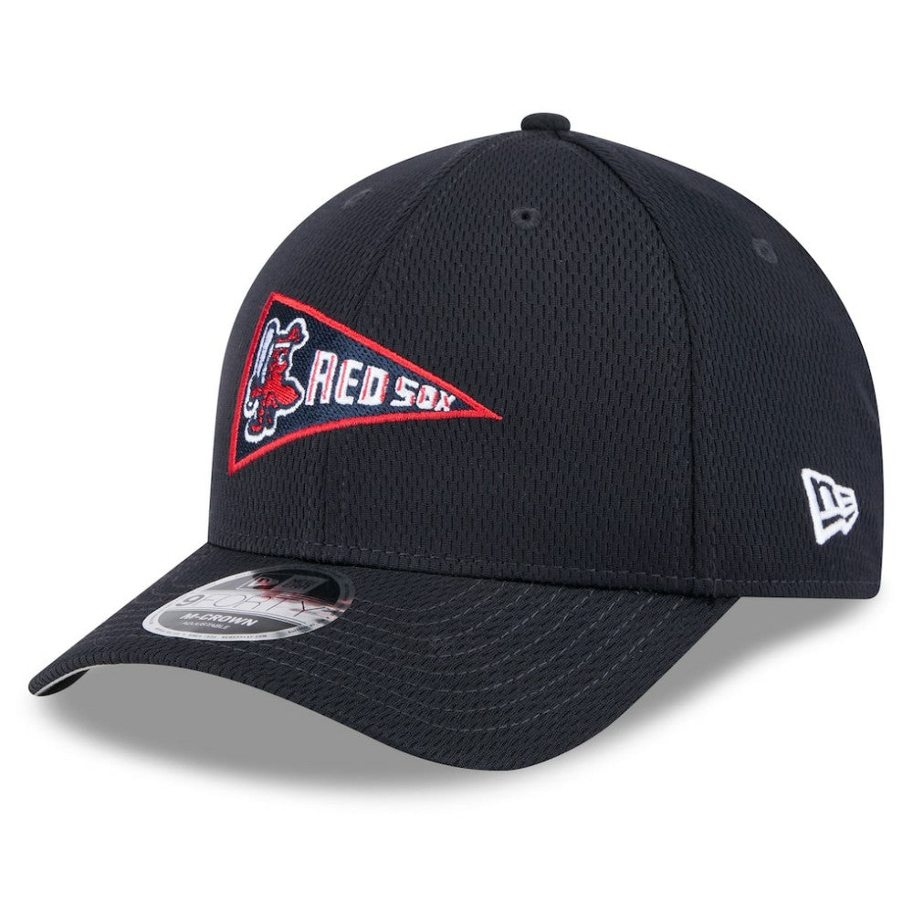 Boston Red Sox 2025 MLB Clubhouse 9FORTY M-Crown Adjustable Hat Navy | New Era