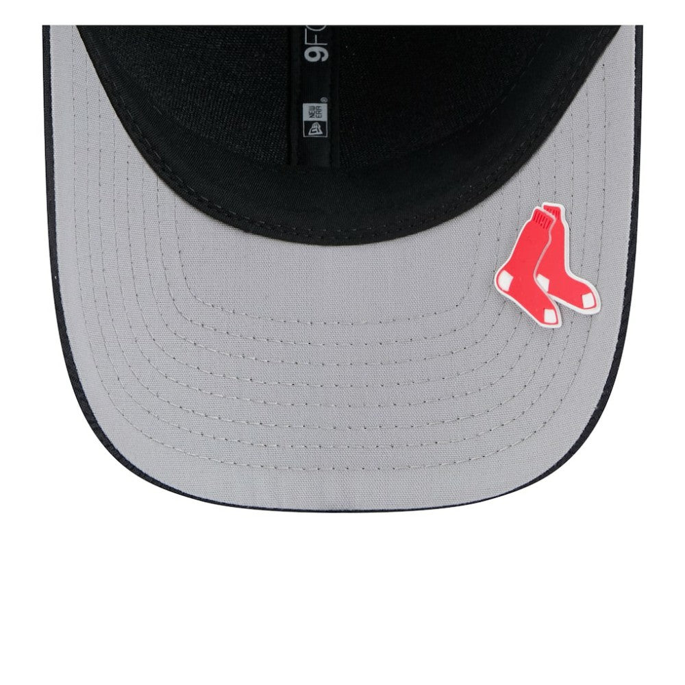 Boston Red Sox 2025 MLB Clubhouse 9FORTY M-Crown Adjustable Hat Navy | New Era