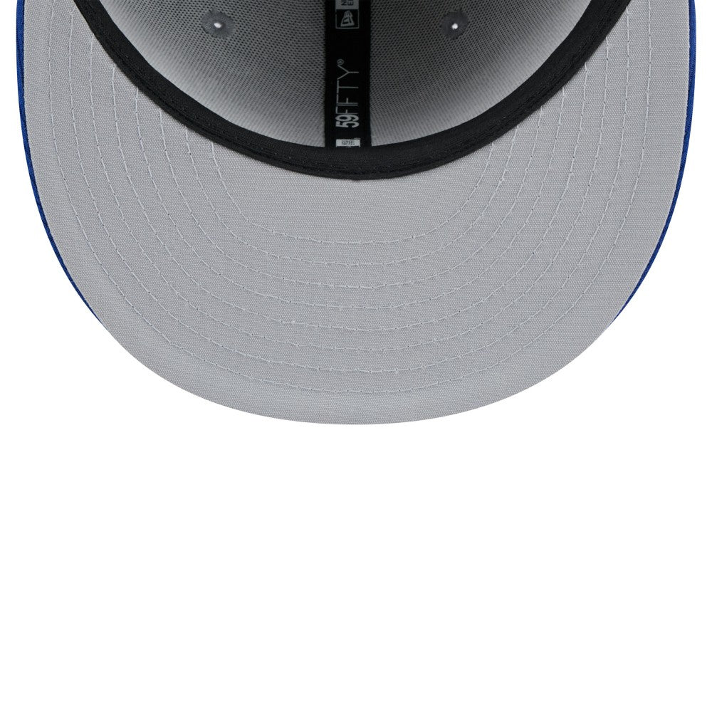 Milwaukee Brewers 2025 Batting Practice 59FIFTY Fitted Hat Gray/Royal | New Era