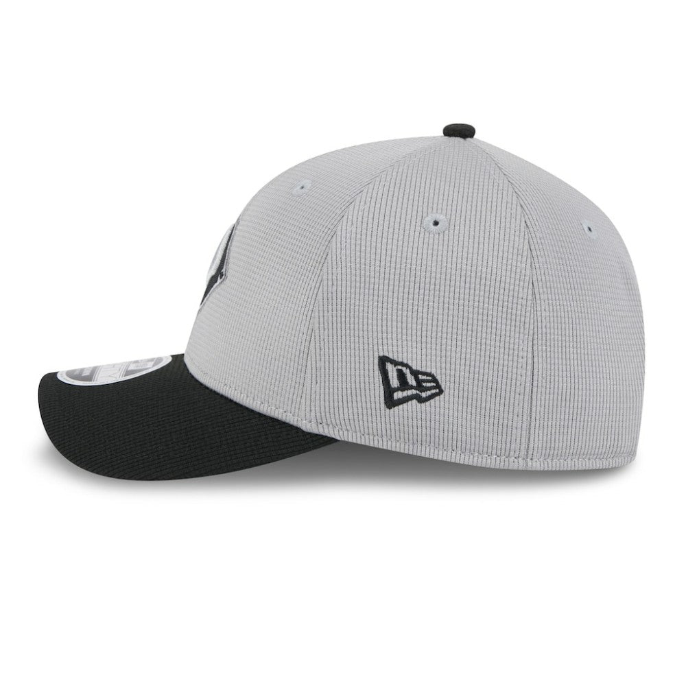 Chicago White Sox 2025 Batting Practice 9FORTY M-Crown Adjustable Hat Gray/Black | New Era