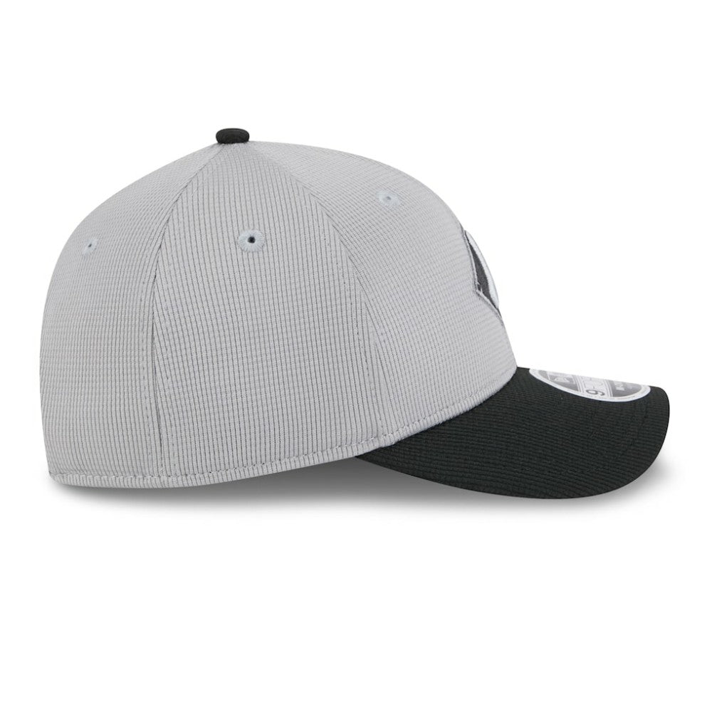 Chicago White Sox 2025 Batting Practice 9FORTY M-Crown Adjustable Hat Gray/Black | New Era