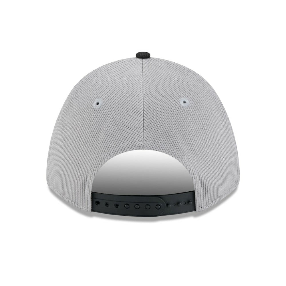 Chicago White Sox 2025 Batting Practice 9FORTY M-Crown Adjustable Hat Gray/Black | New Era