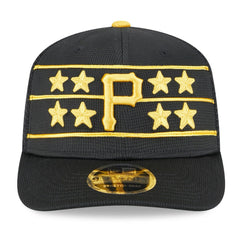 Pittsburgh Pirates 2025 Batting Practice 9SEVENTY Stretch-Snap Trucker Hat Black | New Era