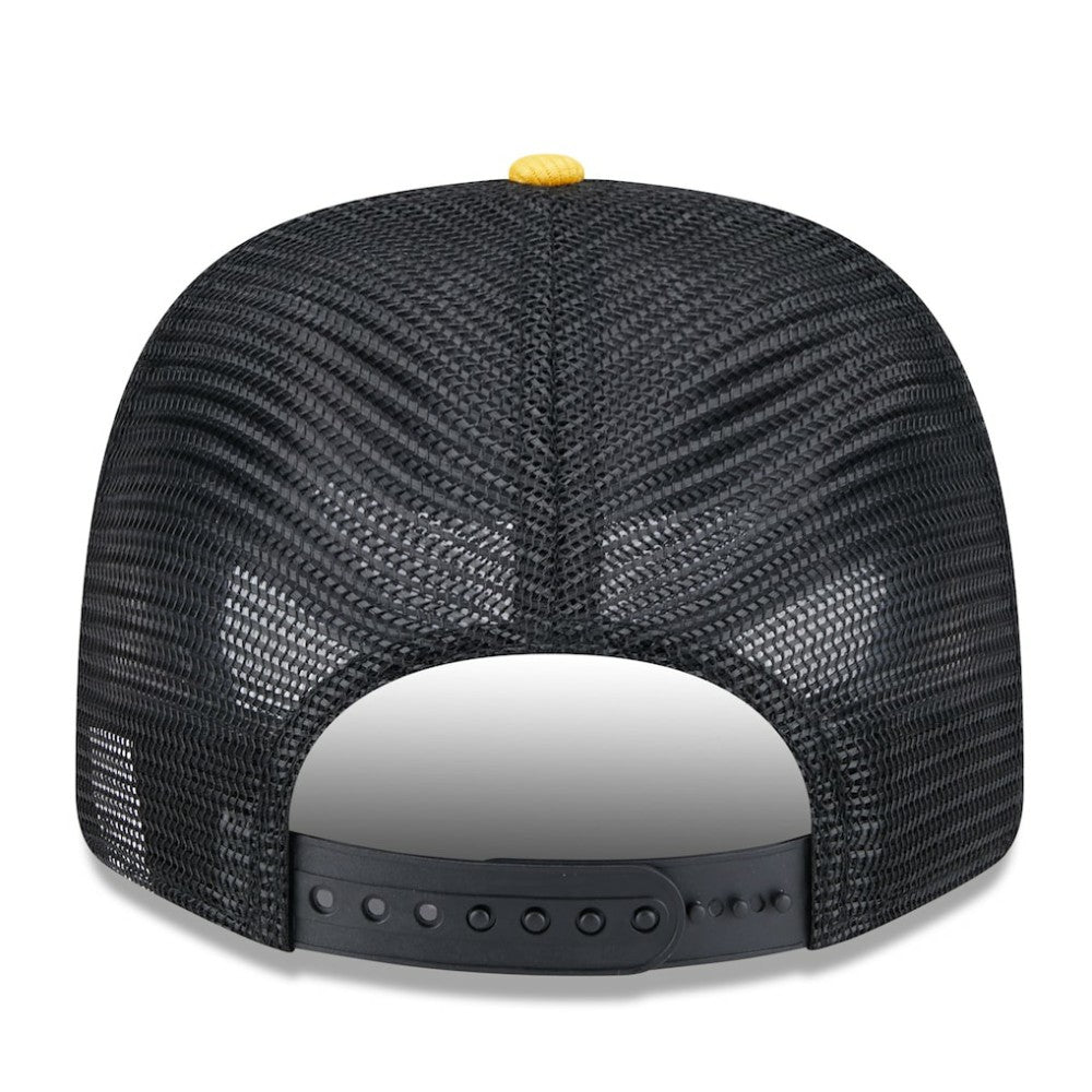 Pittsburgh Pirates 2025 Batting Practice 9SEVENTY Stretch-Snap Trucker Hat Black | New Era