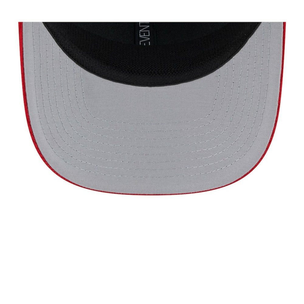 Philadelphia Phillies 2025 Batting Practice 9SEVENTY Stretch-Snap Trucker Hat Royal/Red | New Era