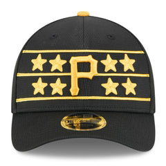 Pittsburgh Pirates 2025 Batting Practice 9FORTY M-Crown Adjustable Hat Black | New Era