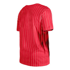 Philadelphia Phillies Throwback Pinstripe T-Shirt Red | New Era