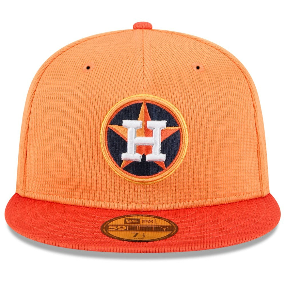 Houston Astros 2025 Spring Training 59FIFTY Fitted Hat Orange | New Era