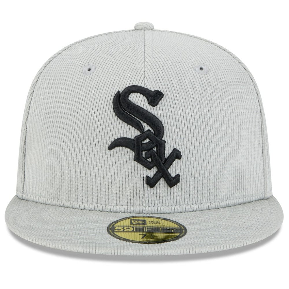 Chicago White Sox 2025 Spring Training 59FIFTY Fitted Hat Gray | New Era