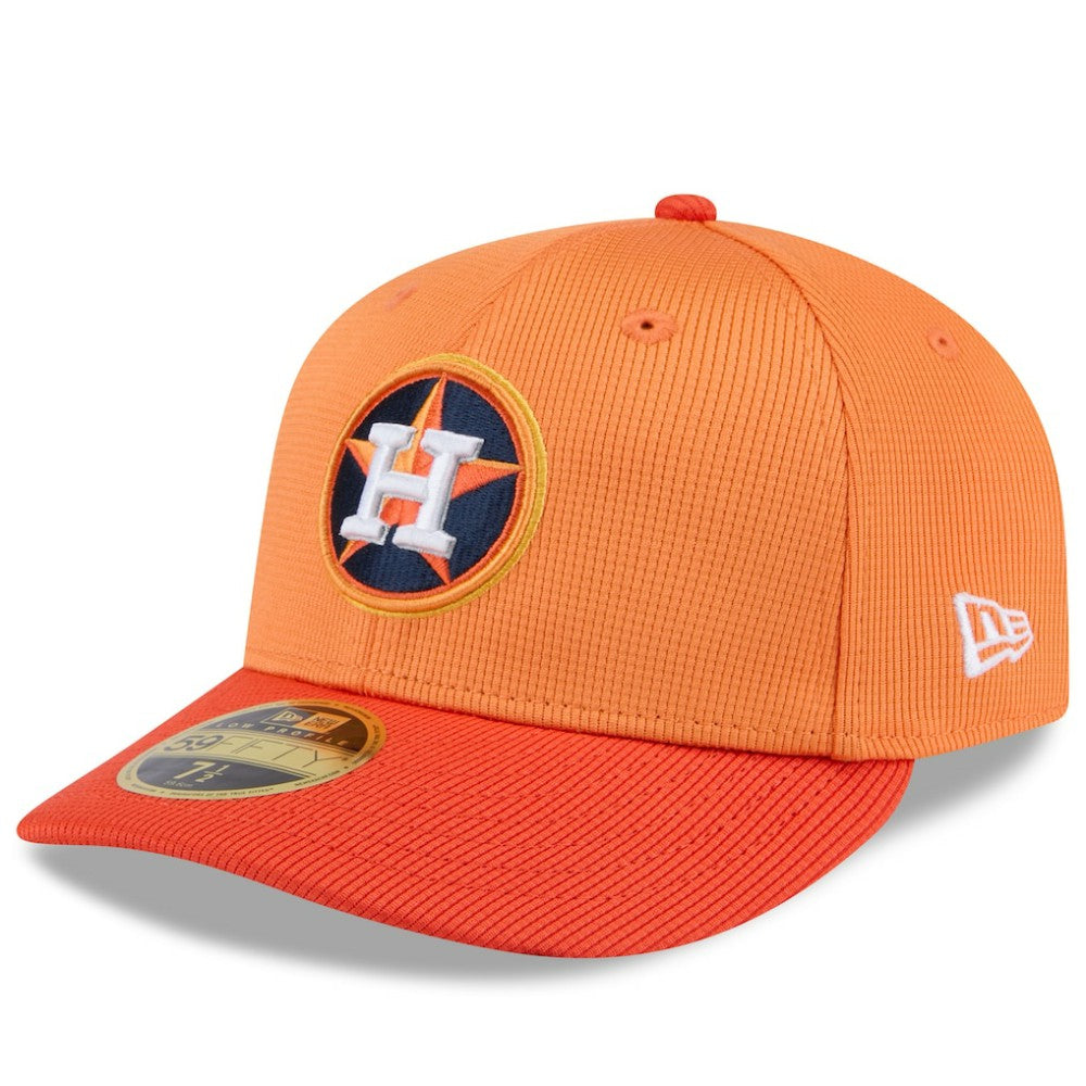 Houston Astros 2025 Spring Training Low Profile 59FIFTY Fitted Hat Orange | New Era