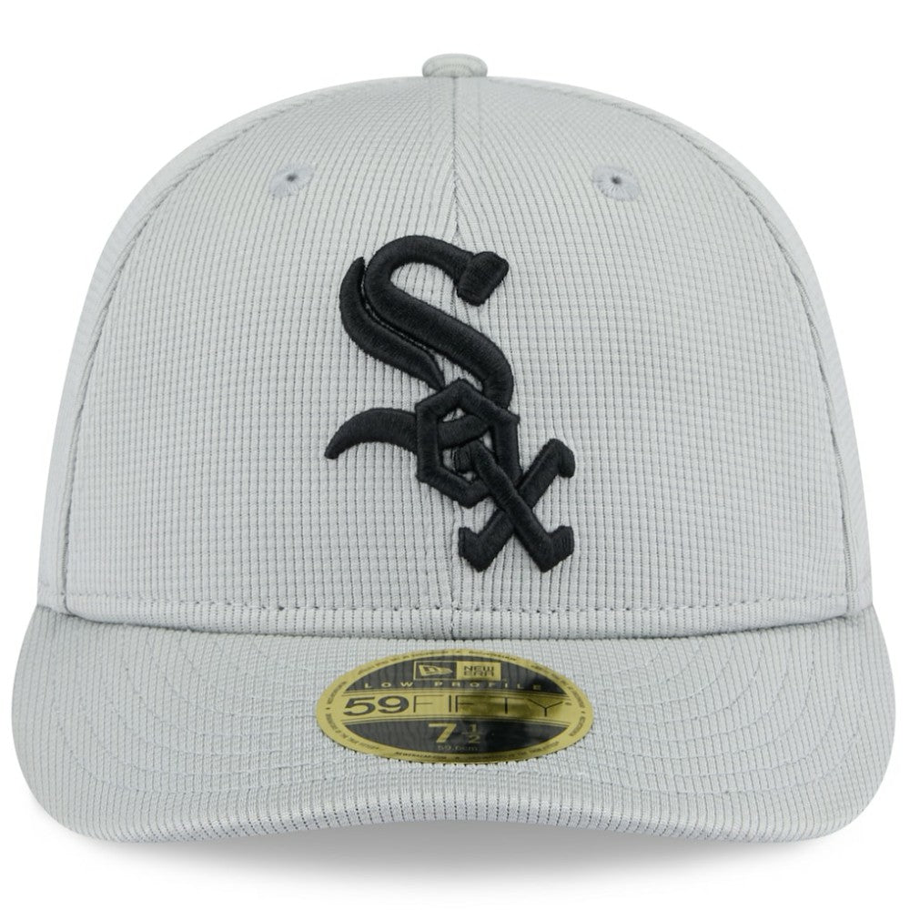 Chicago White Sox 2025 Spring Training Low Profile 59FIFTY Fitted Hat Gray | New Era