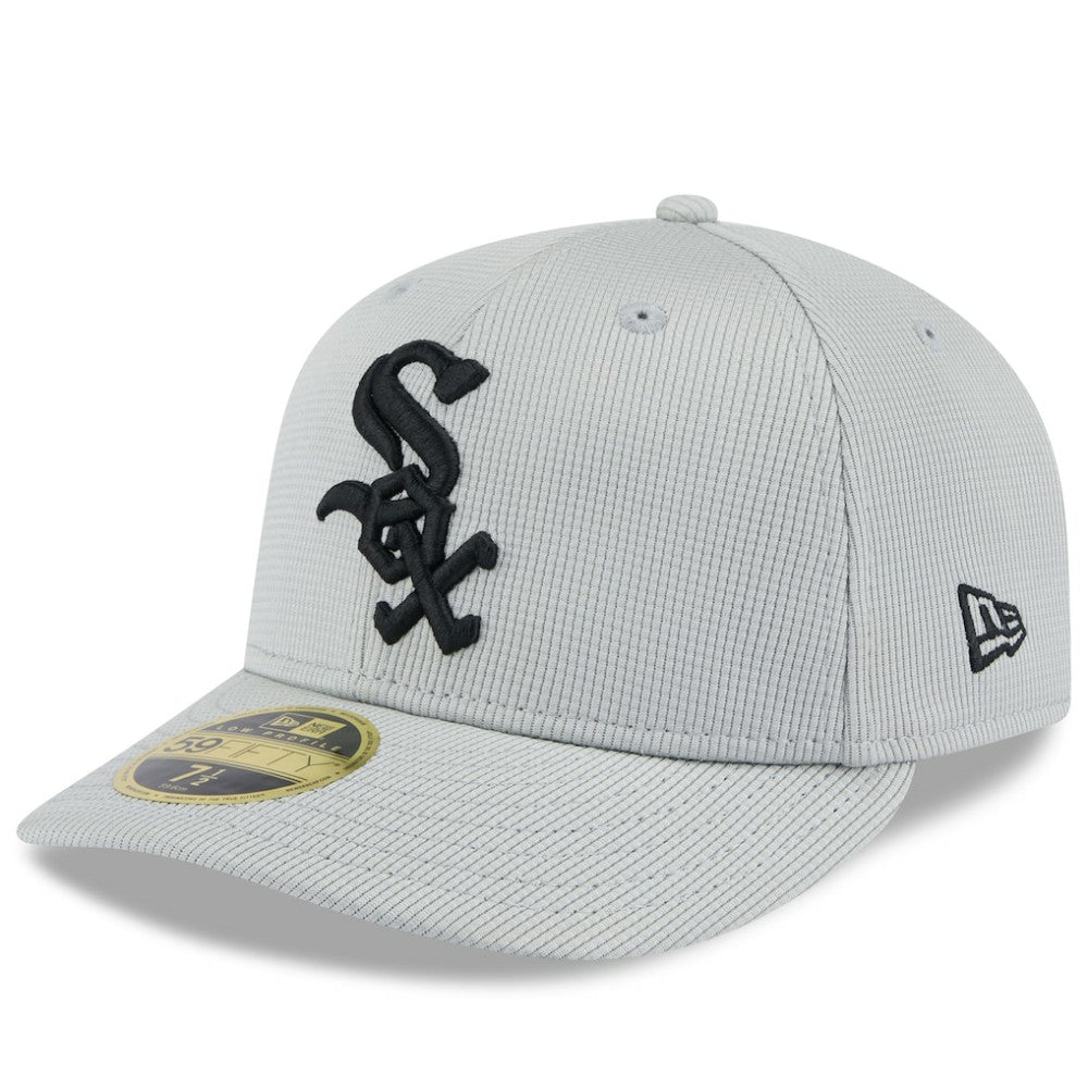 Chicago White Sox 2025 Spring Training Low Profile 59FIFTY Fitted Hat Gray | New Era