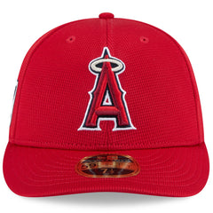 Los Angeles Angels 2025 Spring Training Low Profile 59FIFTY Fitted Hat Red | New Era