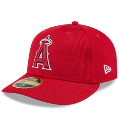 Los Angeles Angels 2025 Spring Training Low Profile 59FIFTY Fitted Hat Red | New Era