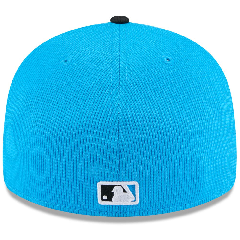 Miami Marlins 2025 Spring Training Low Profile 59FIFTY Fitted Hat Blue/Black | New Era