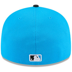 Miami Marlins 2025 Spring Training Low Profile 59FIFTY Fitted Hat Blue/Black | New Era