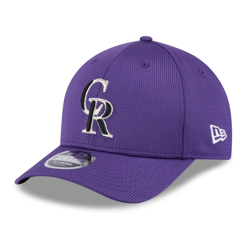 Colorado Rockies 2025 Spring Training 9FORTY Adjustable Hat Purple | New Era