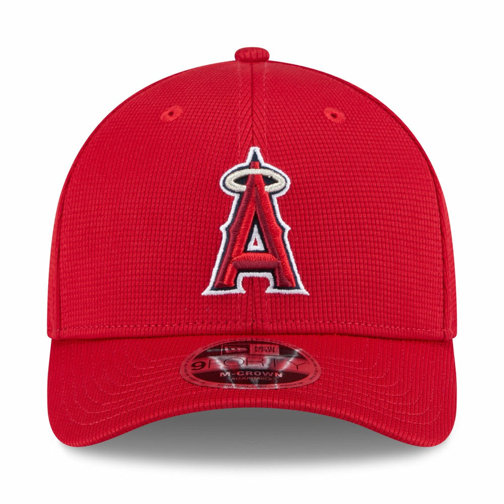 Los Angeles Angels 2025 Spring Training 9FORTY Adjustable Hat Red | New Era