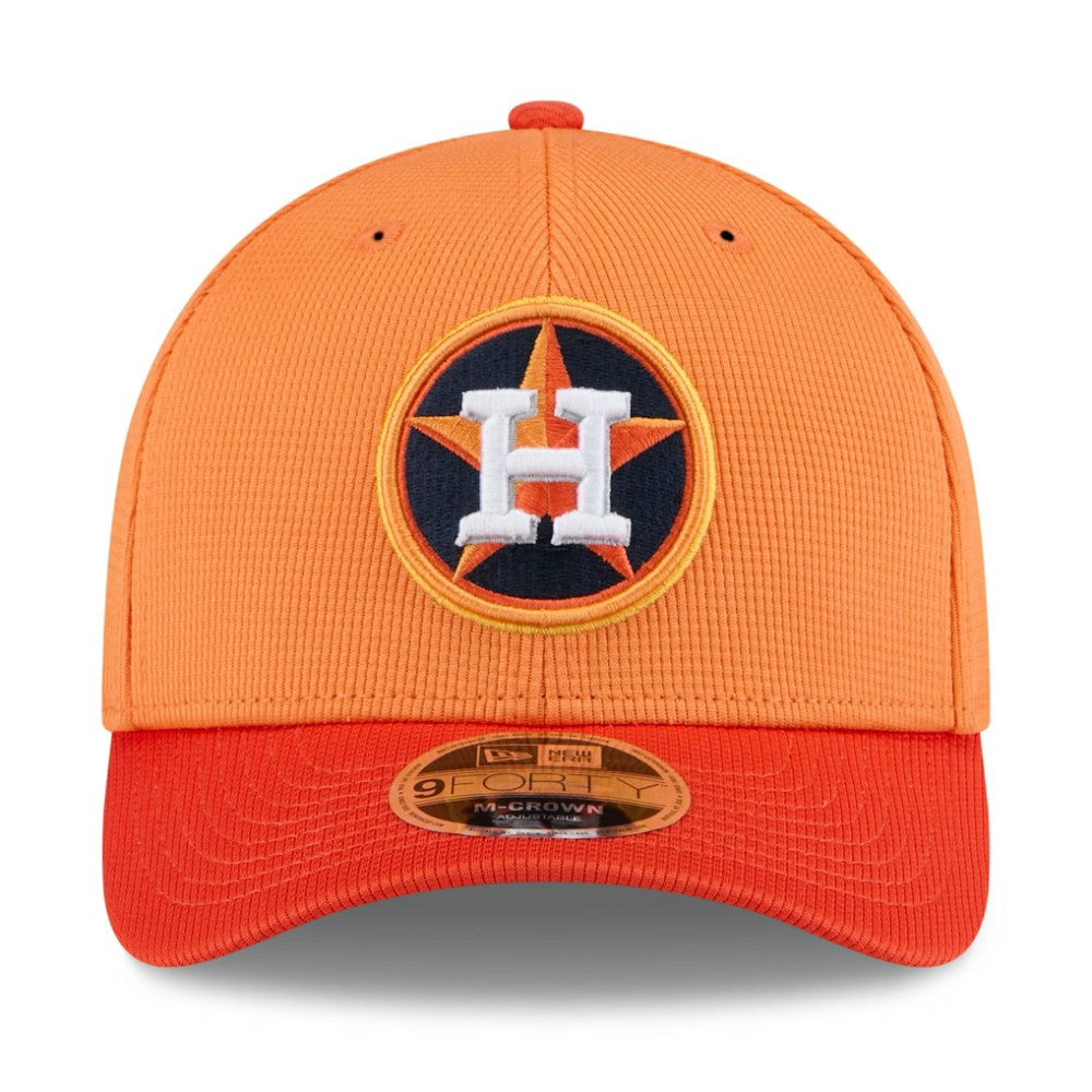 Houston Astros 2025 Spring Training 9FORTY Adjustable Hat Orange | New Era
