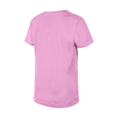 Florida Panthers New Era Girl's Youth Flip Sequin V-Neck T-Shirt Pink