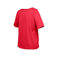 Washington Capitals New Era Girl's Youth Flip Sequin T-Shirt Red