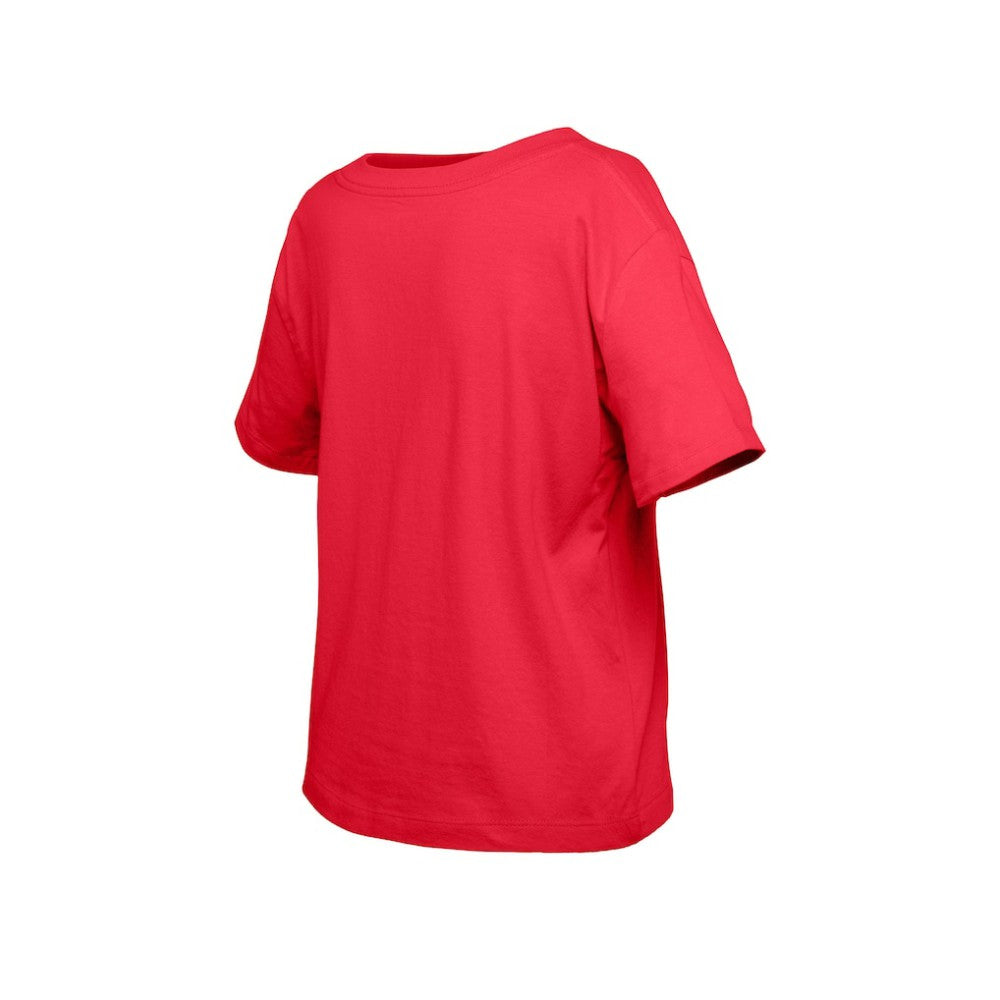 Detroit Red Wings New Era Girl's Youth Flip Sequin T-Shirt Red