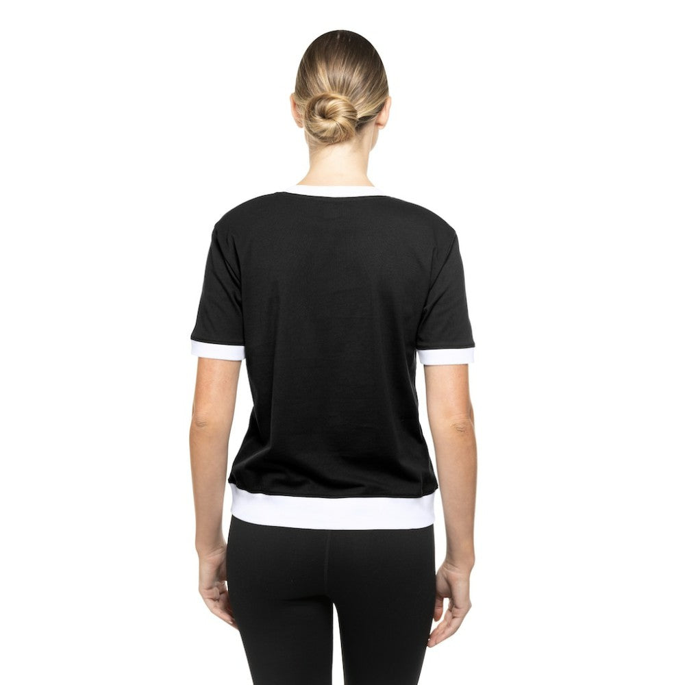 Philadelphia Flyers New Era Women's Game Day Rhinestuds T-Shirt Black