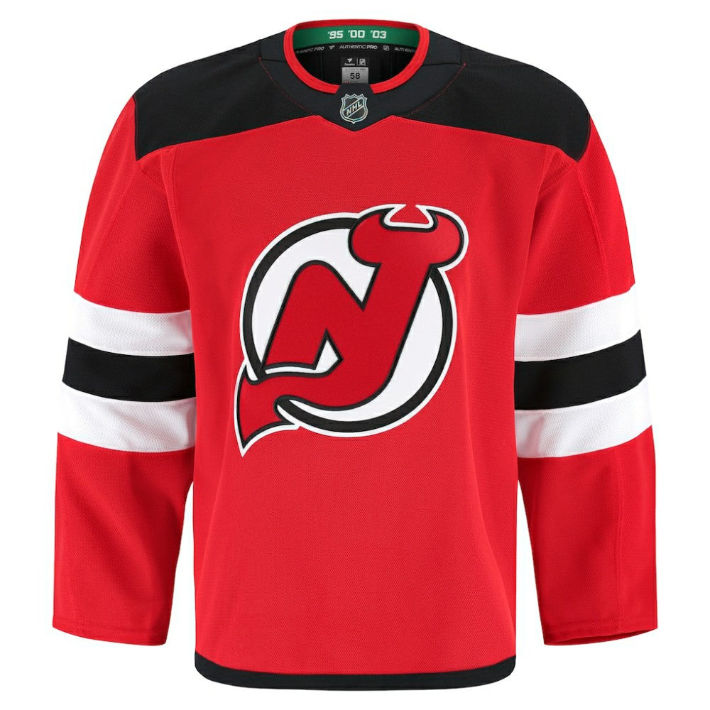 New Jersey Devils Fanatics Home Authentic Pro Jersey Red