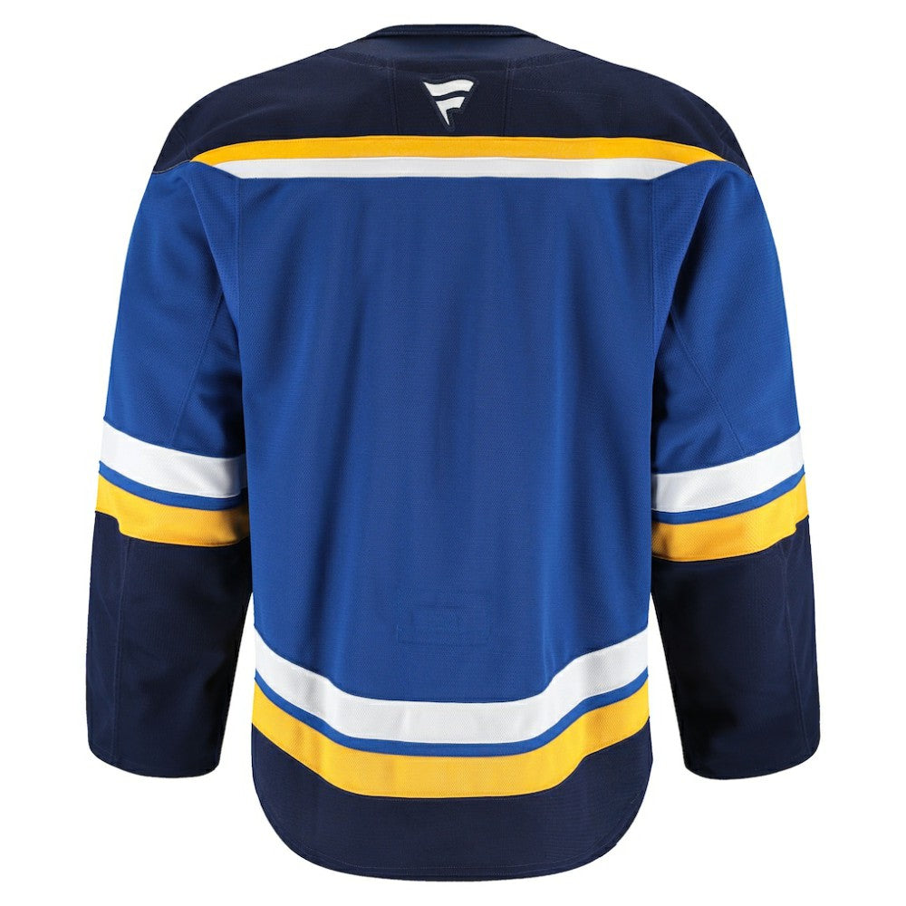 St. Louis Blues Fanatics Home Authentic Pro Jersey Blue