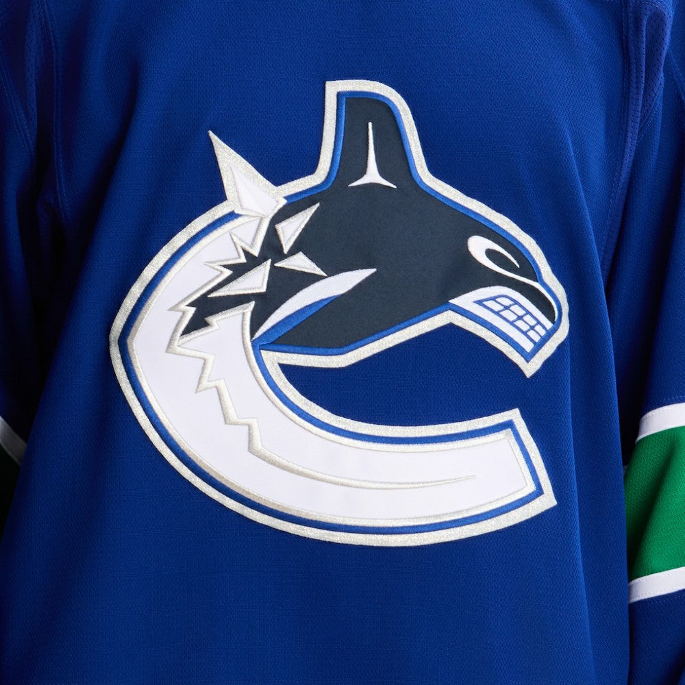 Vancouver Canucks Fanatics Home Authentic Pro Jersey Blue