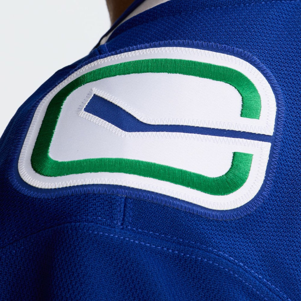 Vancouver Canucks Fanatics Home Authentic Pro Jersey Blue