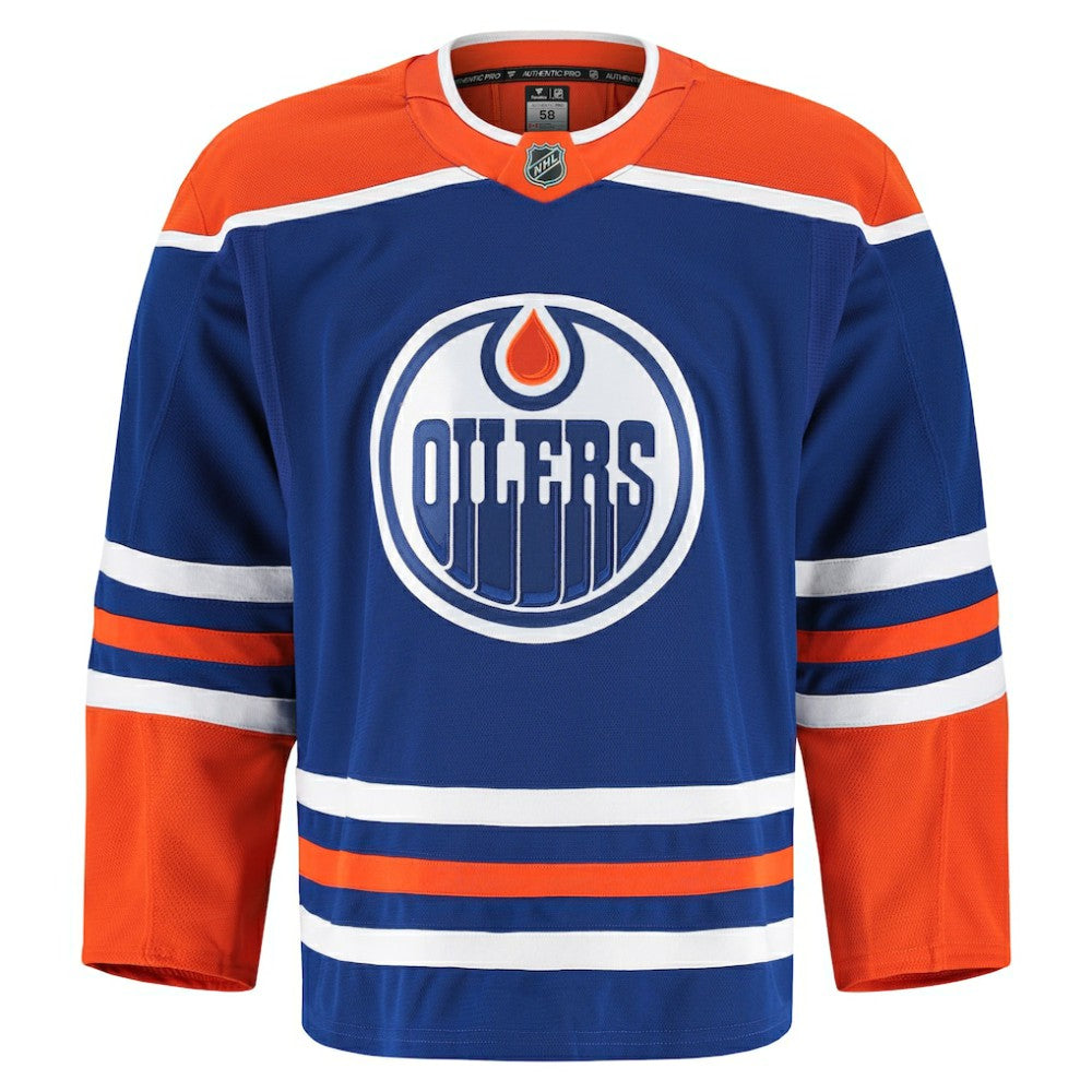 Edmonton Oilers Fanatics Home Authentic Pro Jersey Royal