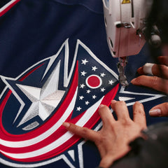 Columbus Blue Jackets Fanatics Home Authentic Pro Jersey Navy