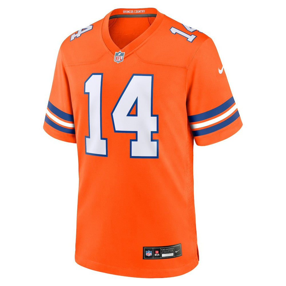 Courtland Sutton Denver Broncos Alternate Game Jersey - Orange