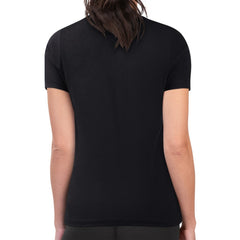Philadelphia Flyers G-III 4Her by Carl Banks Women's Super-Slim Fit Lightweight Flower Logo T-Shirt Black
