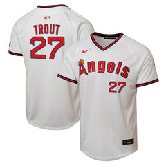 Mike Trout Los Angeles Angels Youth Alternate 2 Limited Player Jersey White | Nike