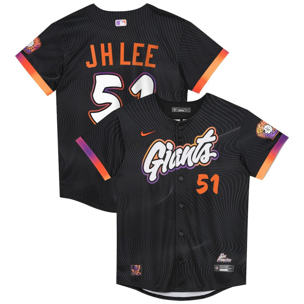 Jung Hoo Lee San Francisco Giants Preschool 2025 City Connect Limited Player Jersey Anthracite | Nike