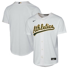 Athletics Youth Home Replica Jersey - White