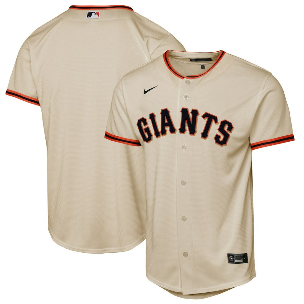 San Francisco Giants Youth Home Replica Jersey Cream | Nike