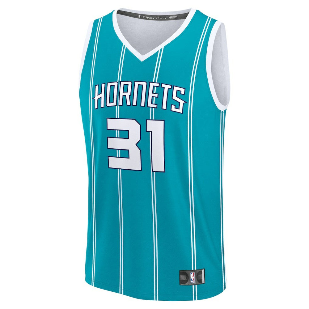 Tidjane Salaun Charlotte Hornets 2024 NBA Draft Fast Break Player Jersey - Icon Edition - Teal