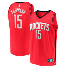 Reed Sheppard Houston Rockets 2024 NBA Draft Fast Break Player Jersey - Icon Edition - Red