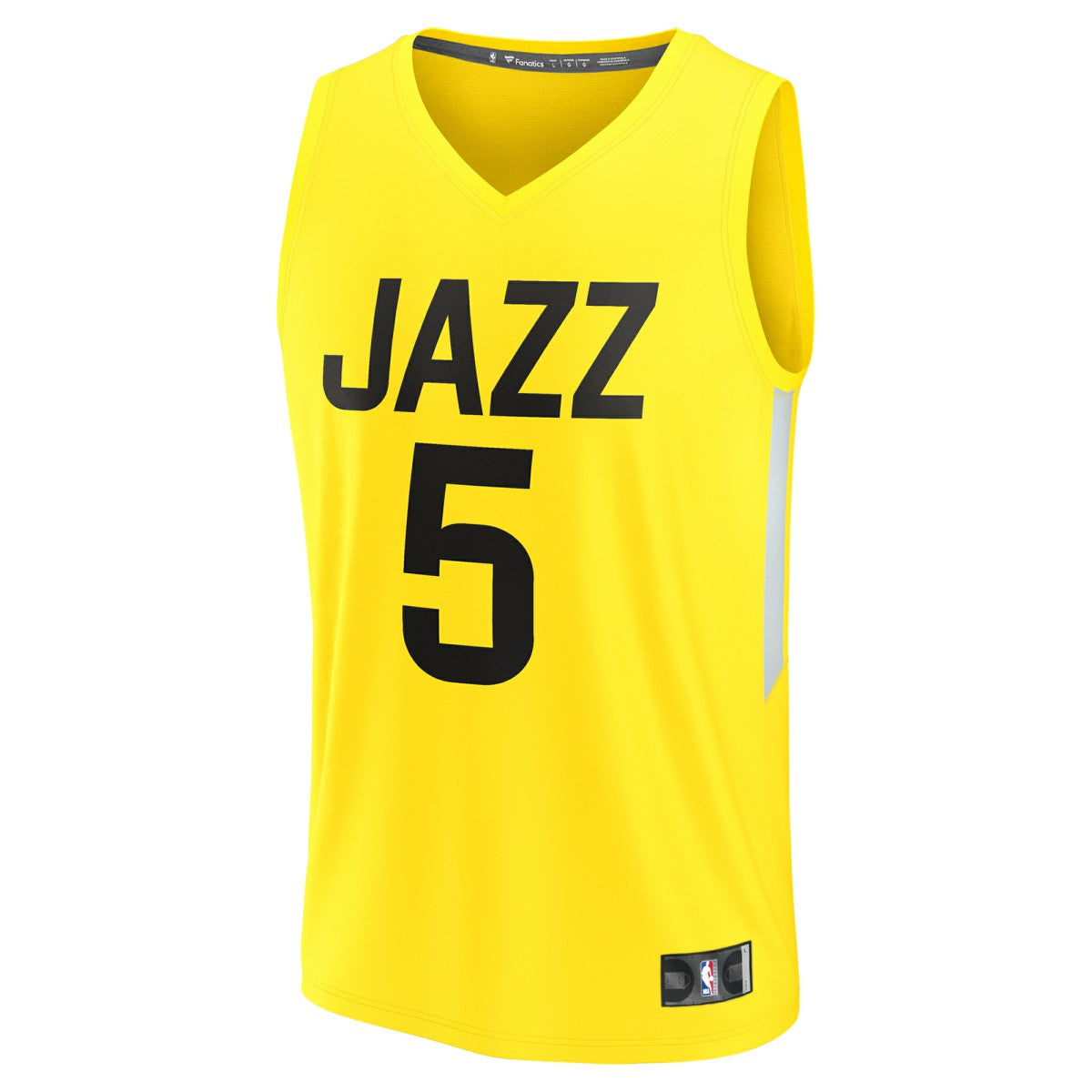Cody Williams Utah Jazz 2024 NBA Draft Fast Break Player Jersey - Icon Edition - Yellow