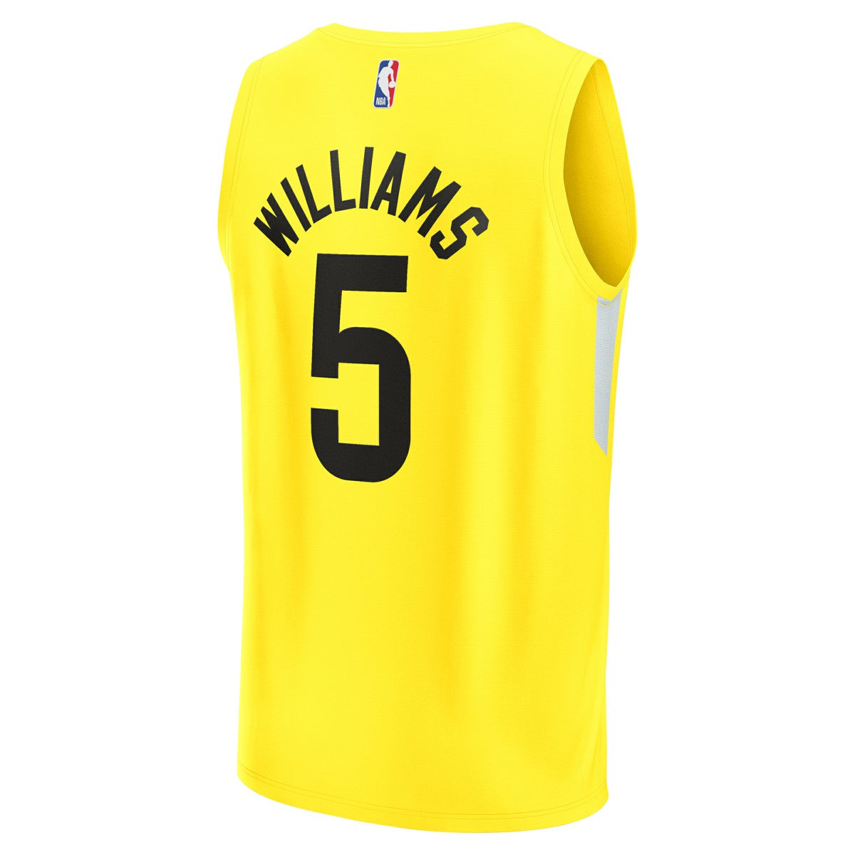 Cody Williams Utah Jazz 2024 NBA Draft Fast Break Player Jersey - Icon Edition - Yellow