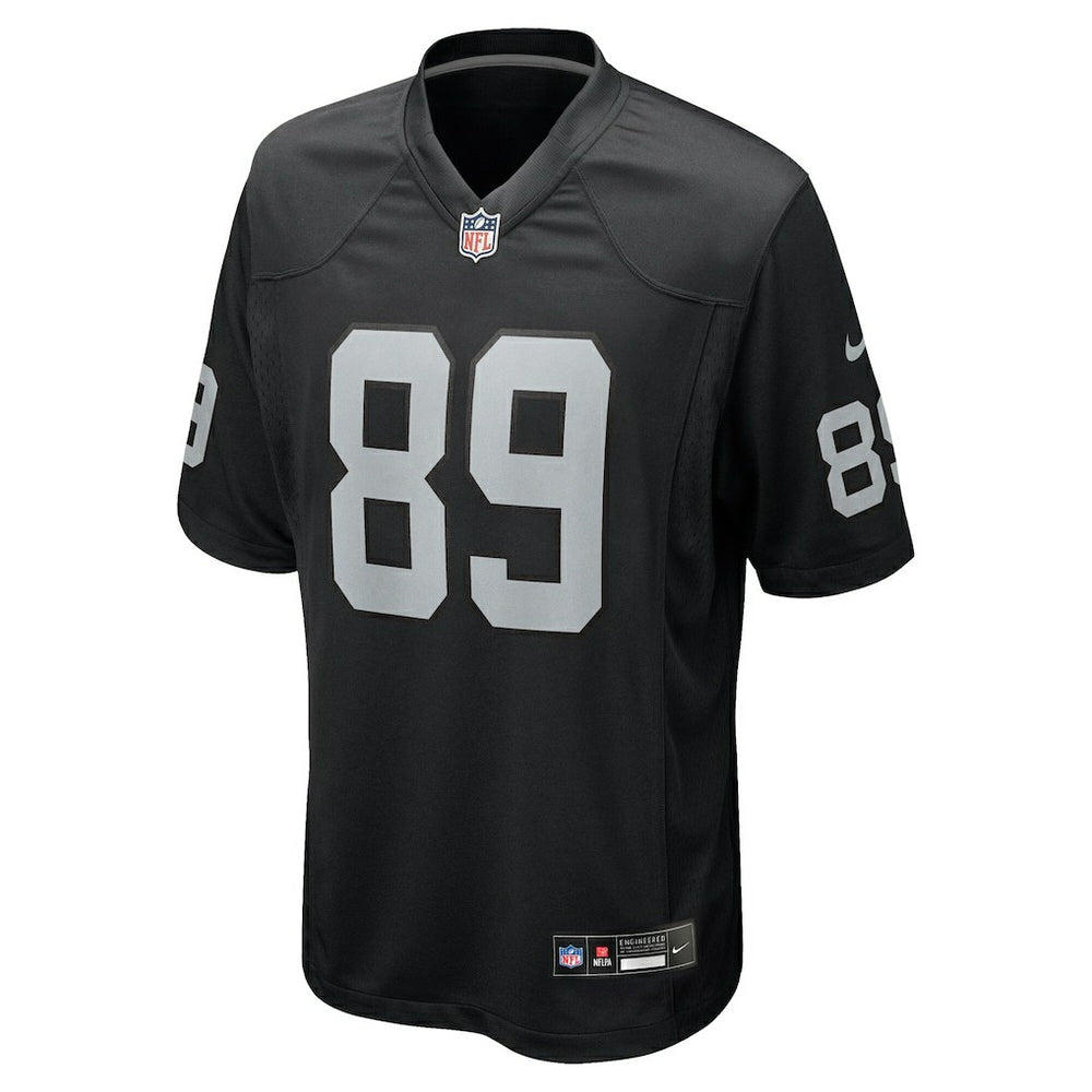 Brock Bowers Las Vegas Raiders Youth Game Jersey - Black