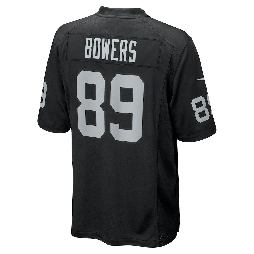 Brock Bowers Las Vegas Raiders Youth Game Jersey - Black