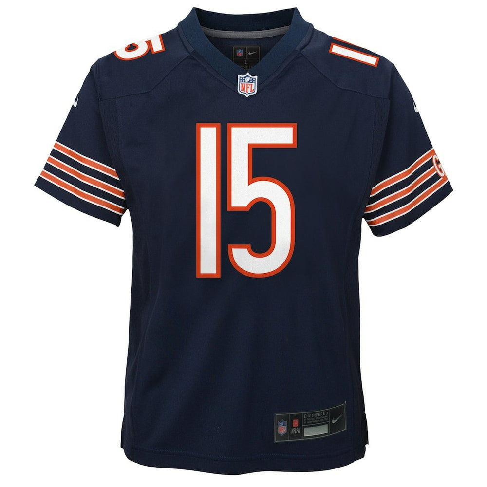 Rome Odunze Chicago Bears Youth Game Jersey - Navy