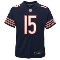 Rome Odunze Chicago Bears Youth Game Jersey - Navy