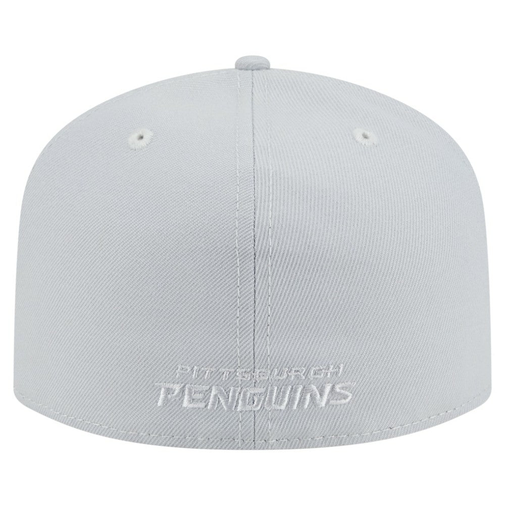 Pittsburgh Penguins New Era Color Pack A-Frame 59FIFTY Fitted Hat Gray