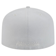 Nashville Predators New Era Color Pack A-Frame 59FIFTY Fitted Hat Gray
