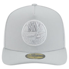 New York Islanders New Era Color Pack A-Frame 59FIFTY Fitted Hat Gray